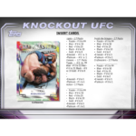 2024 Topps UFC Knockout Hobby Box - Image 4