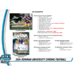 2024 Bowman University Chrome Football Hobby Box - Image 6