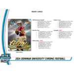 2024 Bowman University Chrome Football Jumbo Box - Image 4