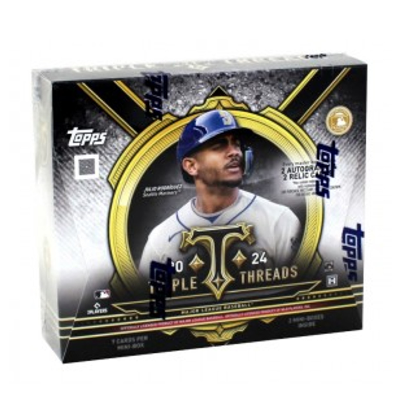 resizing_for_shopify_-_2024-12-17T123715.098 2024 Topps Triple Threads Baseball Hobby Box - Image 1