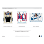 2023/24 Panini National Treasures Basketball Hobby 4 Box Case - Image 5