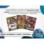 2024 Bowman University Best Football Hobby 12 Box Case - Image 2