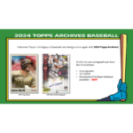 2024 Topps Archives Baseball Hobby Box - Image 2