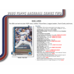 2025 Topps Series 2 Baseball Hobby Box - Image 3