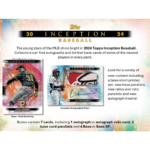 2024 Topps Inception Baseball Hobby Box - Image 2
