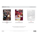 2025 Panini Absolute Football Hobby 12 Box Case - Image 4