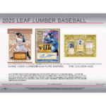 2025 Leaf Lumber Baseball Hobby Box - Image 2