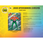 2025 Topps Chrome Spongebob 25th Anniversary Hobby Box - Image 4