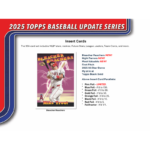 2025 Topps Update Series Baseball Hobby Box - Image 3