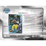 2025 Bowman University Chrome Football Hobby Box - Image 3