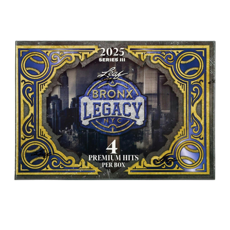 resizing_for_shopify_-_2025-10-29T113457.426 2025 Leaf Bronx Legacy Baseball Hobby Box - Image 1