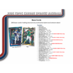 2025 Topps Chrome Update Baseball Hobby Box - Image 3