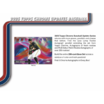 2025 Topps Chrome Update Baseball Jumbo Box - Image 2