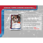2025/26 Topps Chrome Basketball Jumbo 8 Box Case - Image 2