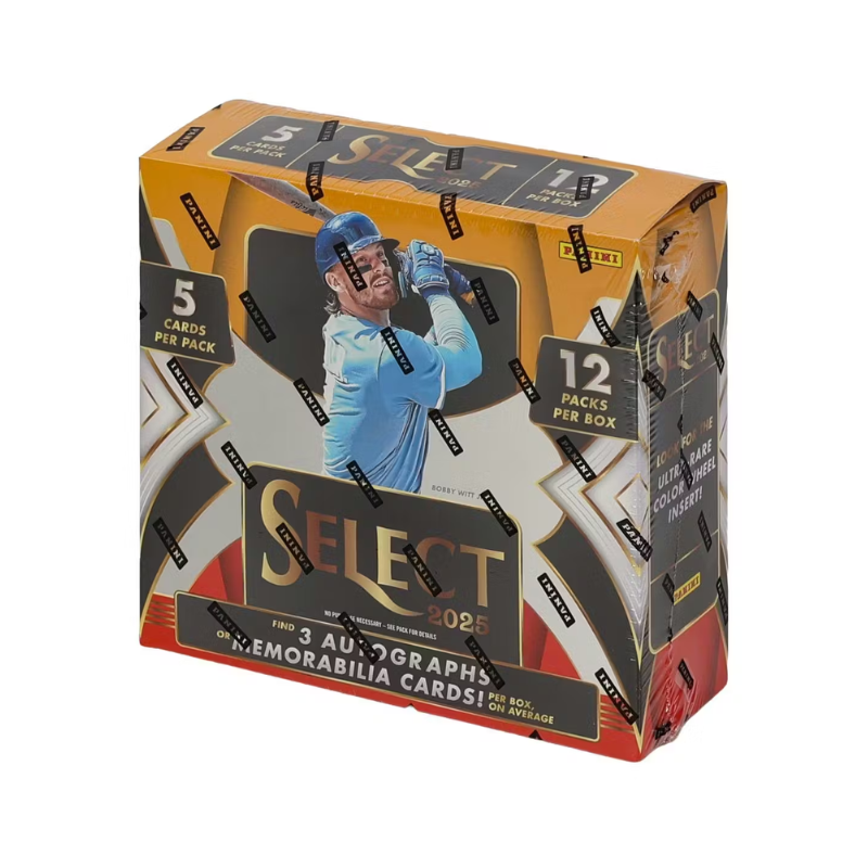 resizing_for_shopify_-_2026-01-16T135744.856_f6e0ef42-b1ff-4127-85ac-7550314cde22 2025 Panini Select Baseball Hobby Box - Image 1