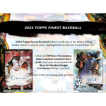 2024 Topps Finest Baseball Hobby 8 Box Case - Image 2