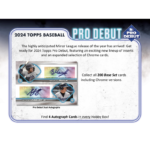 2024 Topps Pro Debut Baseball Hobby Box - Image 2