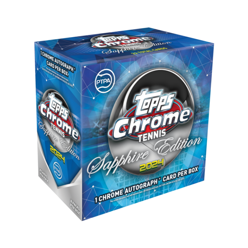 resizingforshopify-2024-09-12T100236.132 2024 Topps Chrome Tennis Sapphire Box - Image 1