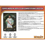 2023/24 Topps UEFA Club Competitions Merlin Chrome Soccer Hobby Box - Image 2