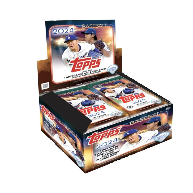 resizingforshopify-2024-10-07T182448.025 2024 Topps Update Series Baseball Jumbo 6 Box Case - Image 1