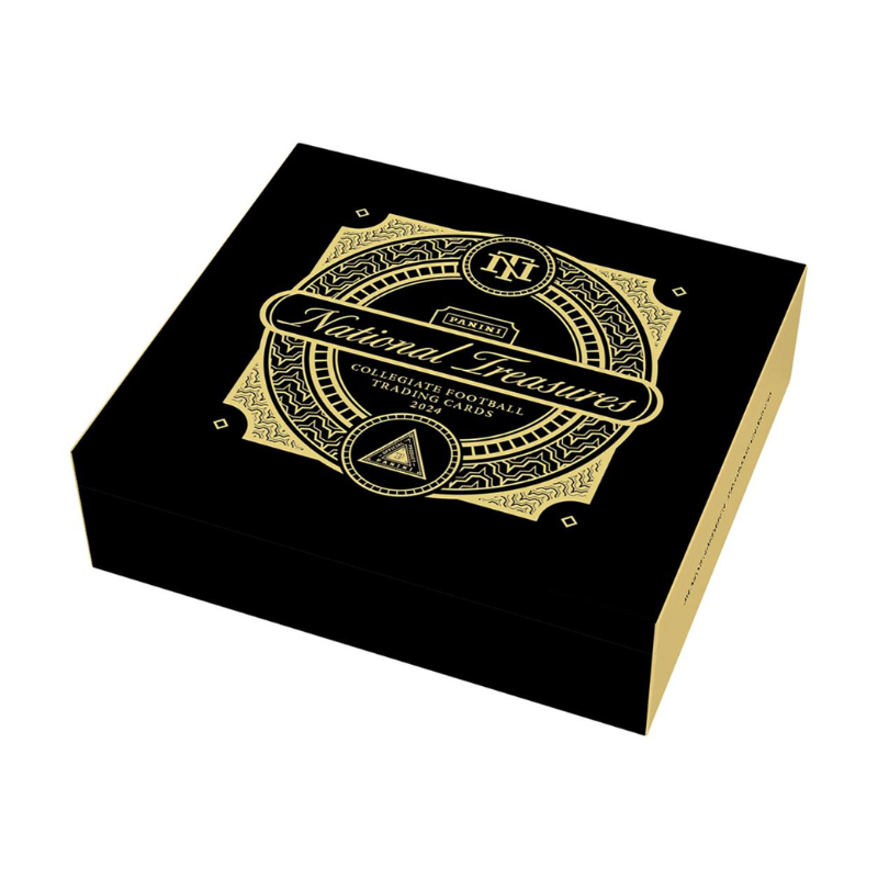 resizingforshopify-2024-10-28T112736.644-1 2024 Panini National Treasures Collegiate Football Hobby 4 Box Case - Image 1