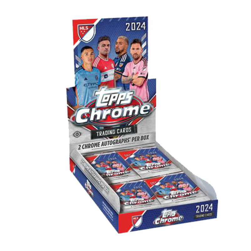 resizingforshopify-2024-11-15T145027.725 2024 Topps Chrome MLS Hobby Box - Image 1