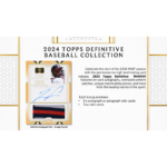 2024 Topps Definitive Baseball Hobby 2 Box Case - Image 2