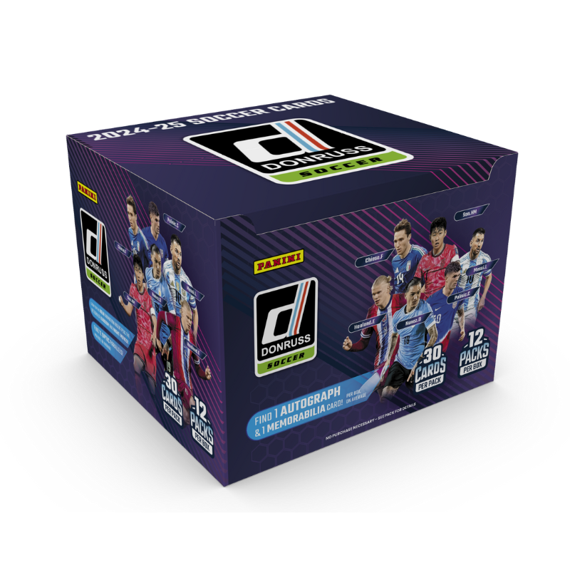 resizingforshopify-2025-01-13T124250.765_1db84547-949c-423c-aad3-de4f0270ca21 2024/25 Panini Donruss Soccer Hobby Box - Image 1