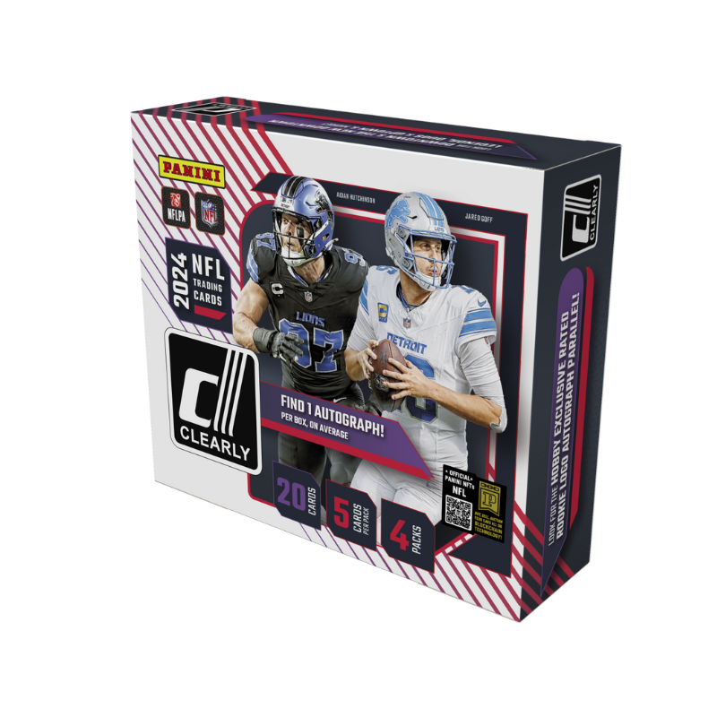 resizingforshopify-2025-01-13T134722.174_60460296-a9e4-452c-b9f9-b291c414893e 2024 Panini Clearly Donruss Football Hobby Box - Image 1