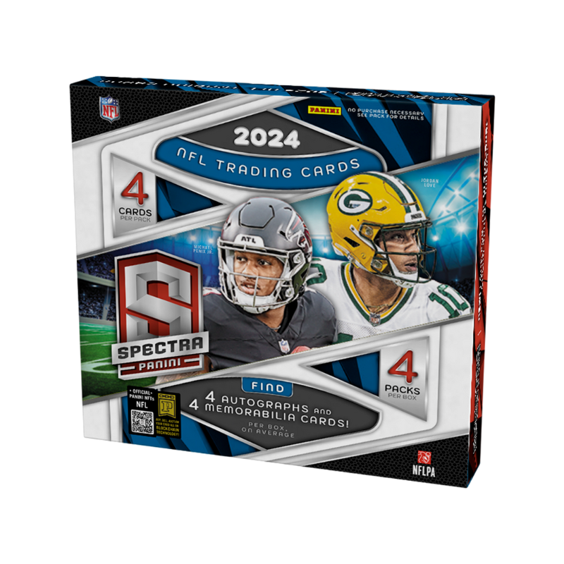resizingforshopify-2025-02-13T142626.731 2024 Panini Spectra Football Hobby 8 Box Case - Image 1