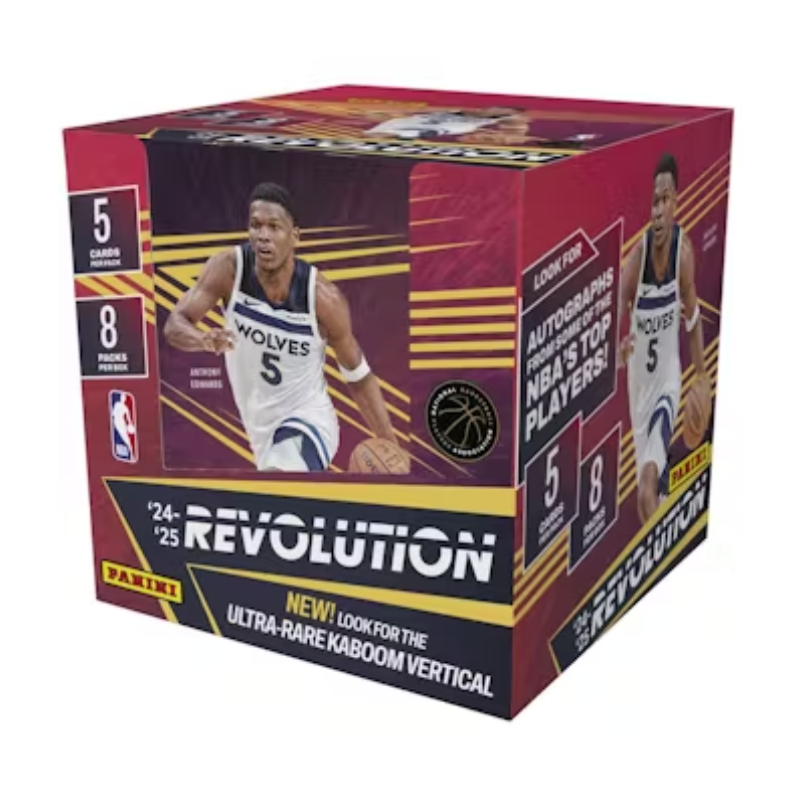 resizingforshopify-2025-03-12T144108.142 2024/25 Panini Revolution Basketball Hobby 16 Box Case - Image 1