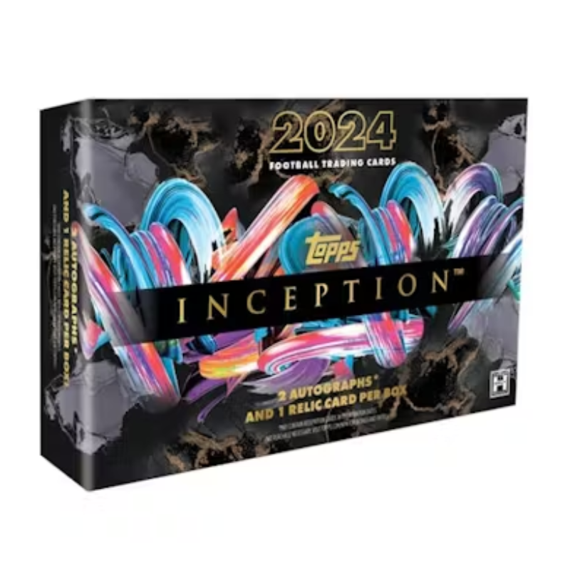 resizingforshopify-2025-03-21T152107.695 2024 Topps Inception Football Hobby Box - Image 1