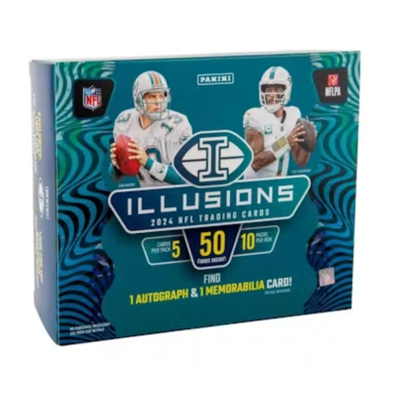 resizingforshopify-2025-04-08T172107.045 2024 Panini Illusions Football Premium Box - Image 1