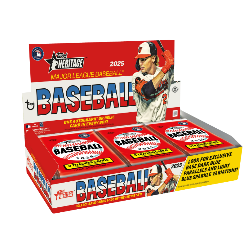 resizingforshopify-2025-04-14T142444.209_94546565-f95f-4d33-9941-c5ac9bb456fe 2025 Topps Heritage Baseball Hobby Box - Image 1