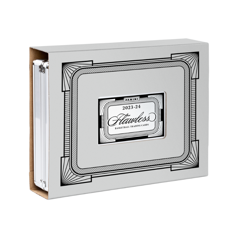 resizingforshopify-2025-04-14T163319.742 2023/24 Panini Flawless Basketball Hobby 2 Box Case - Image 1