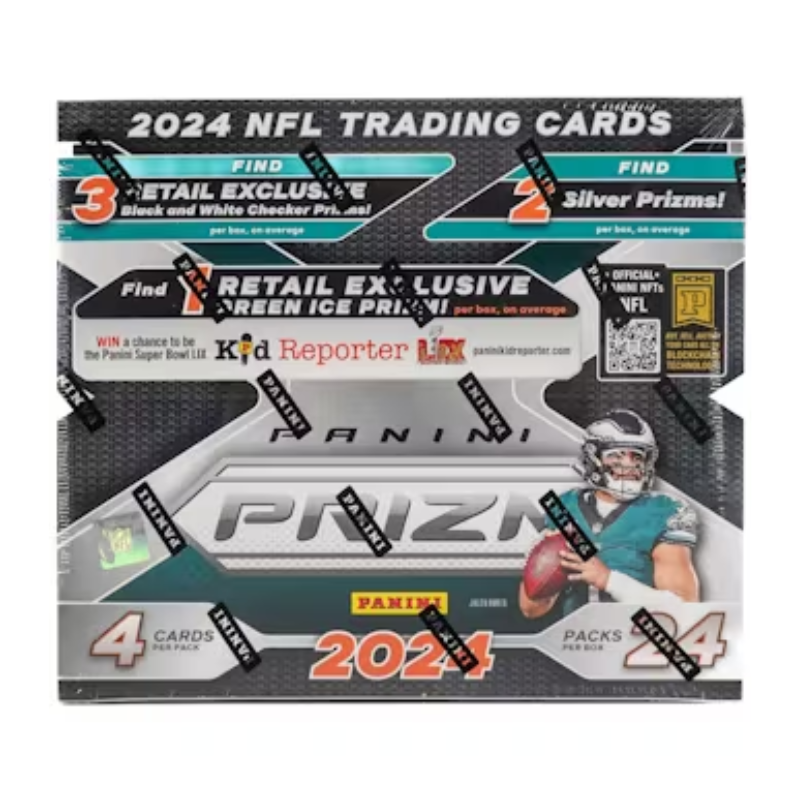 resizingforshopify-2025-04-16T121259.942 2024 Panini Prizm Football Retail Box - Image 1