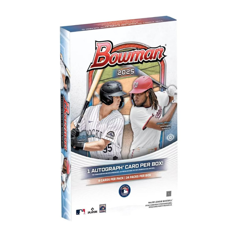 resizingforshopify-2025-05-02T144411.003 2025 Bowman Baseball Hobby 12 Box Case - Image 1