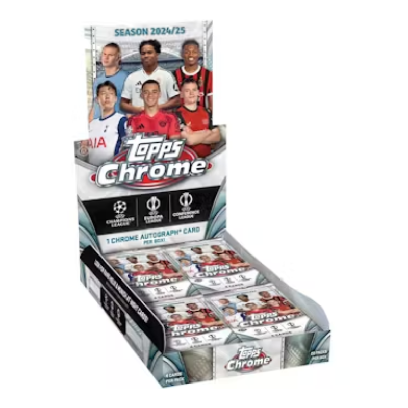 resizingforshopify-2025-05-13T132813.239_46fbdc3d-16a8-4612-af08-4af8e3df96fa 2024/25 Topps Chrome UEFA Club Competitions Hobby Box - Image 1