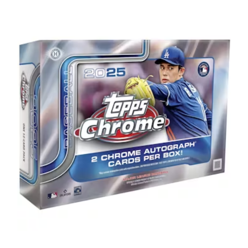 resizingforshopify-2025-07-17T144243.744_6a6d6461-d2fb-4d10-98cd-27af7784d535 2025 Topps Chrome Baseball Breaker's Delight Box - Image 1