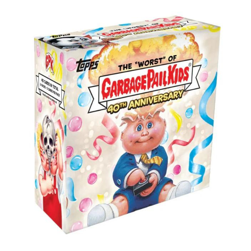 resizingforshopify-2025-07-28T115631.064 2025 Topps Garbage Pail Kids: Worst of GPK 40th Anniversary Hobby Box - Image 1