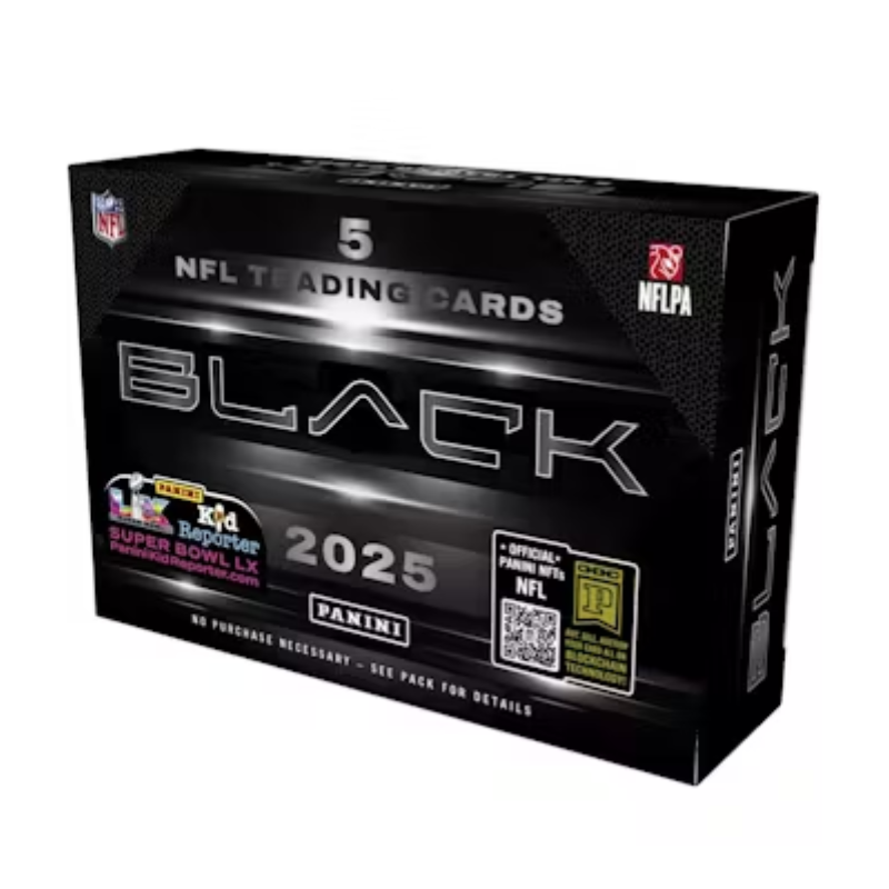 resizingforshopify-2025-09-23T122213.954_3ea5385c-19d4-4fed-8870-d9583aaa7cf2 2025 Panini Black Football Hobby Box - Image 1