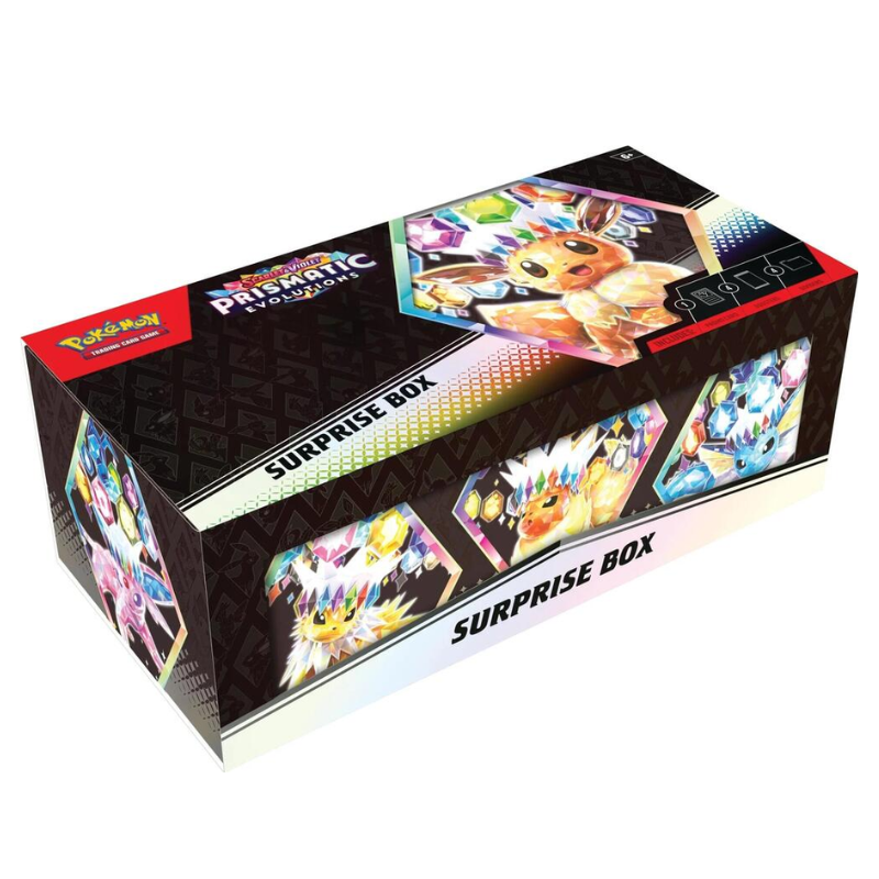 resizingforshopify-2025-10-08T124916.372 Pokémon Scarlet & Violet 8.5 Prismatic Evolutions Surprise Box - Image 1