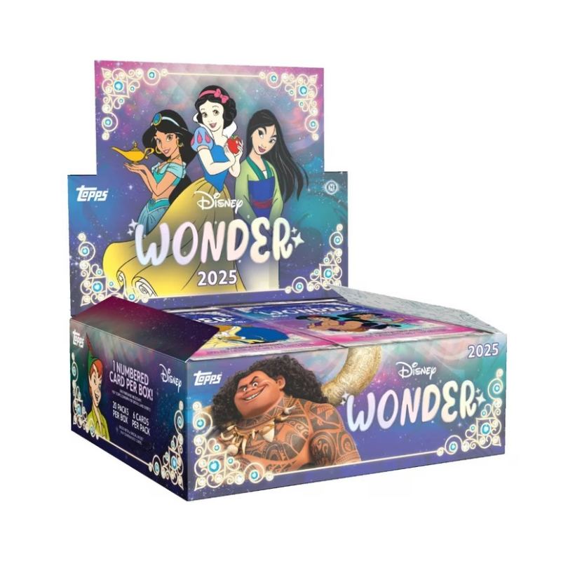 resizingforshopify-2025-10-13T104801.626 2025 Topps Disney Wonder Hobby Box - Image 1