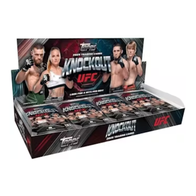 resizingforshopify-2025-10-13T111941.986 2025 Topps Knockout UFC Hobby Box - Image 1