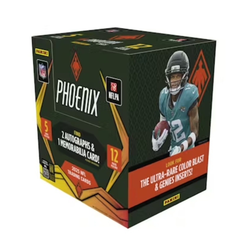 resizingforshopify-2025-10-13T133159.385 2025 Panini Phoenix Football Hobby 16 Box Case - Image 1