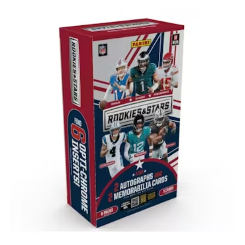 resizingforshopify-2025-11-13T143708.315 2025 Panini Rookies & Stars Football Hobby 14 Box Case - Image 1