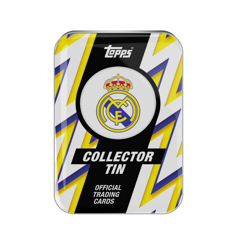 resizingforshopify-2025-12-05T172035.958 2025/26 Topps Collector Tin - Real Madrid - Image 1
