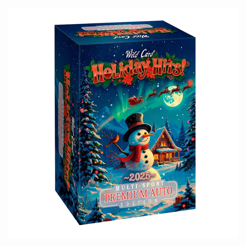 resizingforshopify-2025-12-19T115644.676 2025 Wild Card Holiday Hits Multi Sport Premium Auto Edition - Image 1