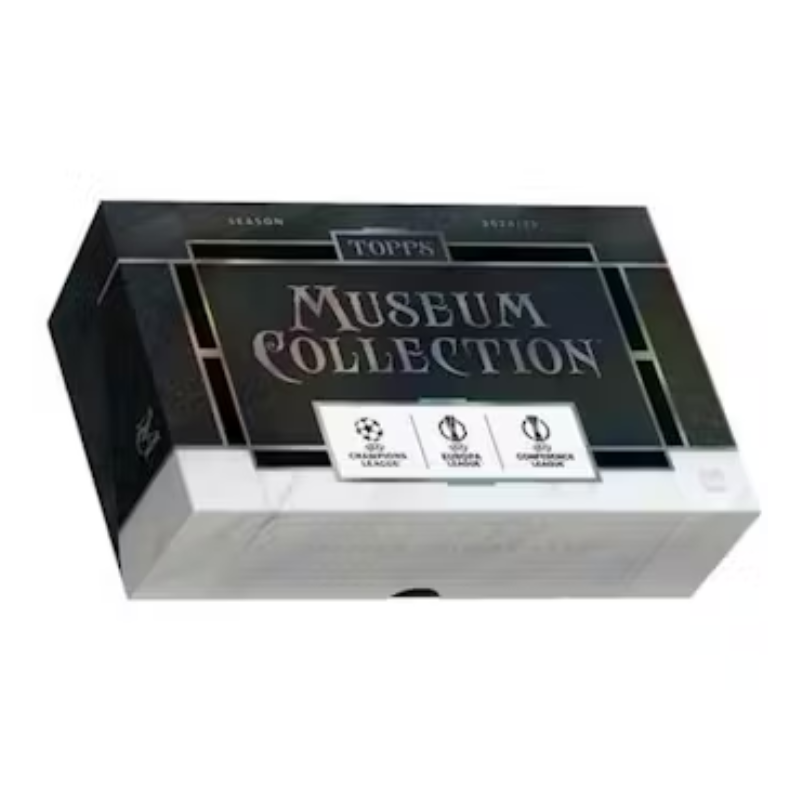 resizingforshopify-2025-12-23T132712.175 2024/25 Topps UEFA Club Competitions Museum Collection Soccer Hat Trick Box - Image 1