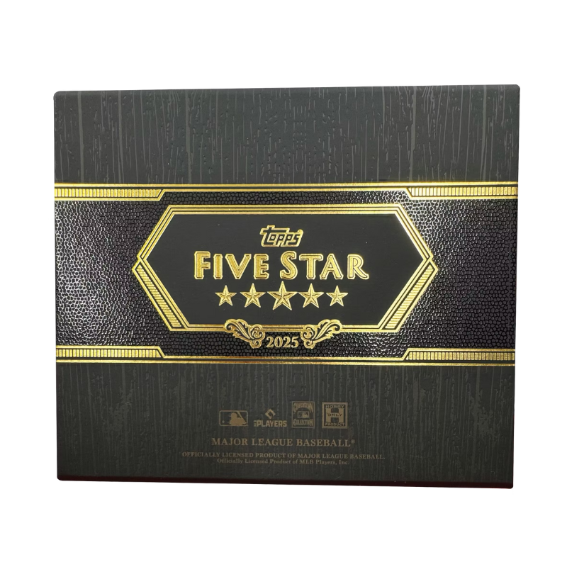 resizingforshopify-2026-01-02T124212.164_f3eaad16-23a5-45e9-8a09-17d5e97f0dbf 2025 Topps Five Star Baseball Hobby Box - Image 1